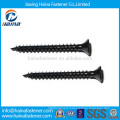 Black Carbon Steel Flat Head Drywall Screw Wood Screw